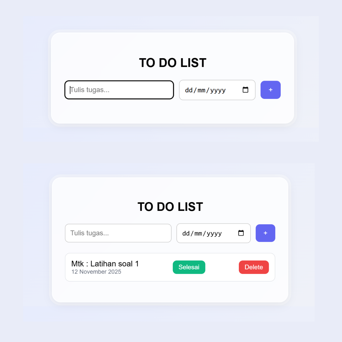 To Do List